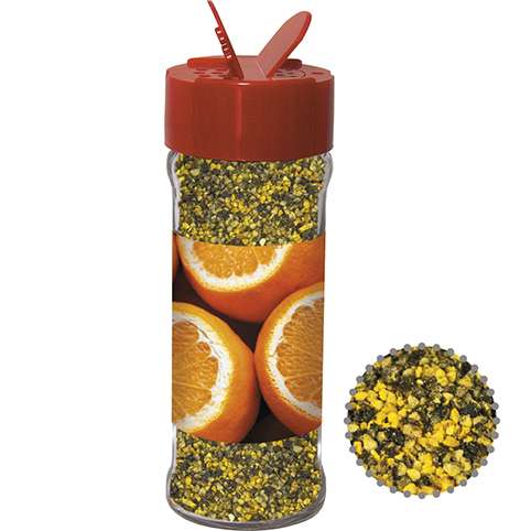 Gewürzmischung Orangen-Pfeffer, ca. 45g, Glas mit Streuaufsatz