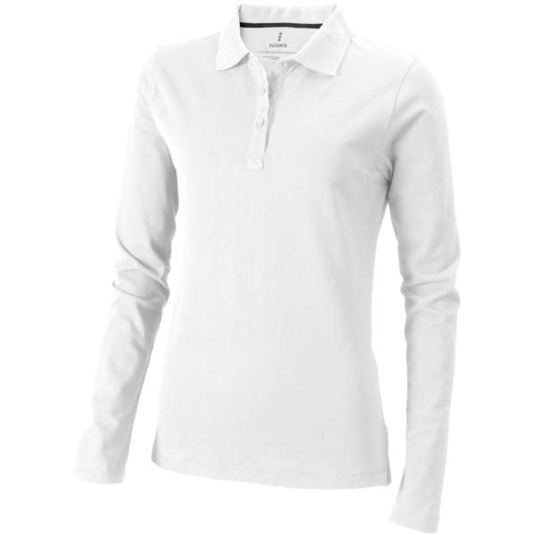 Calgary 180 g / m² Langarm Poloshirt für Damen