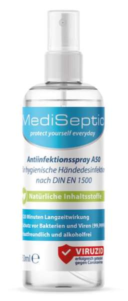 Desinfektionsspray 100 ml, mit Sprühkopf