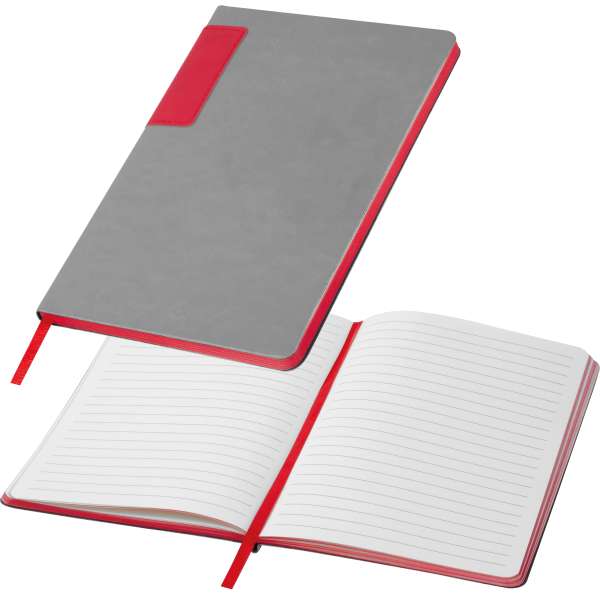 A5 Notizbuch mit farbigem Schnitt EVAN