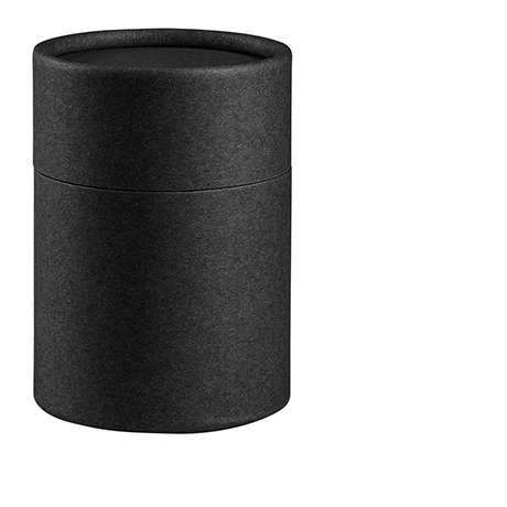 Verpackung, Kraftpapierdose Midi schwarz