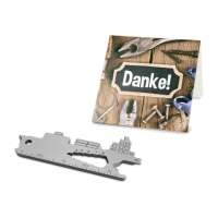 Key Tool Cargo Ship, Silber