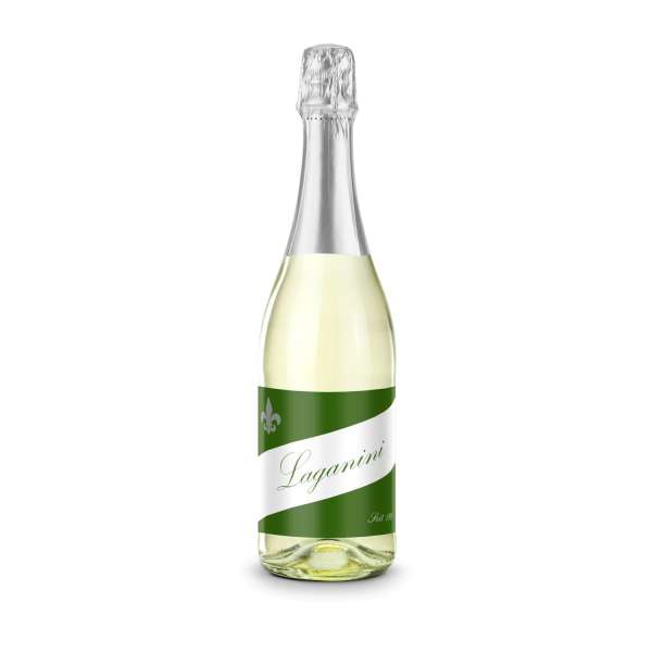 Sekt Cuvée - Flasche klar - Kapselfarbe, 0,75 l
