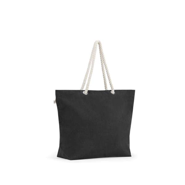 ATHENS Strandtasche aus recycelter Baumwolle (70 %) und recyceltem Polyester (30 %) (220 g / m²)