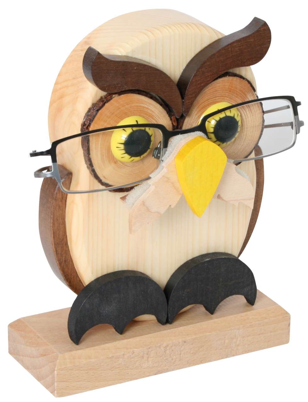Brillenhalter Eule