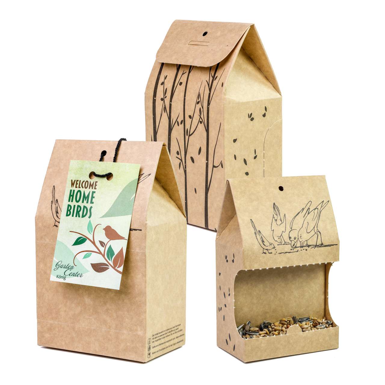 Vogelfutter To-Go - Standardmotiv