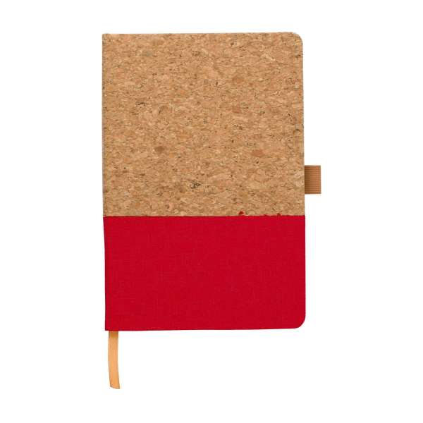 Notizbuch Trevor aus Kork und Baumwolle