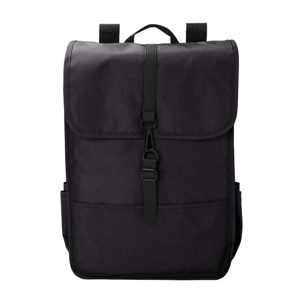 RPET Polyester (300D) Rucksack mit Lasche Lyric