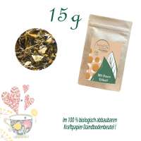 Standbodenbeutel Extra Small, Kraftpapier, Inhalt 15 g