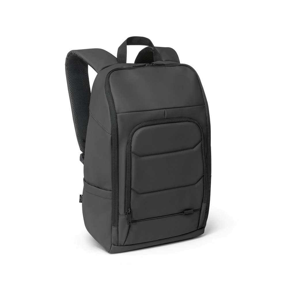 TOULON Notebook-Rucksack aus hochdichtem 600D Polyester aus recyceltem mit einer wasserabweisenden O
