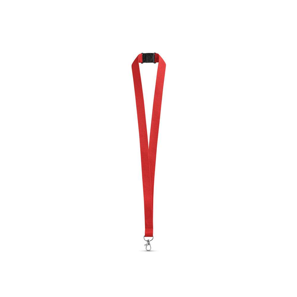 LEEDS Lanyard aus Polyester mit Sicherheitsverschluss