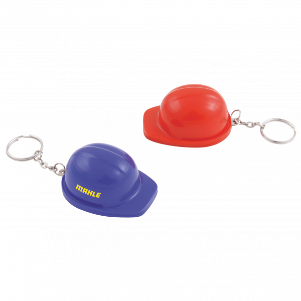 Schlüsselanhänger Helm mit Flaschenöffner