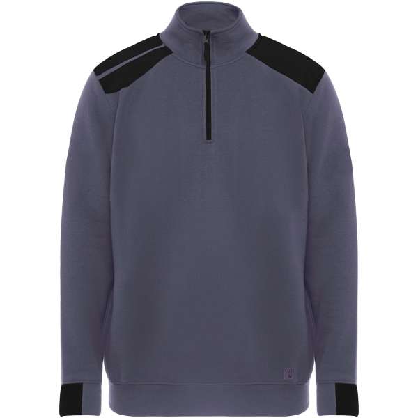 Maverick Pullover für Herren mit halbem Reißverschluss, 280 g / m2