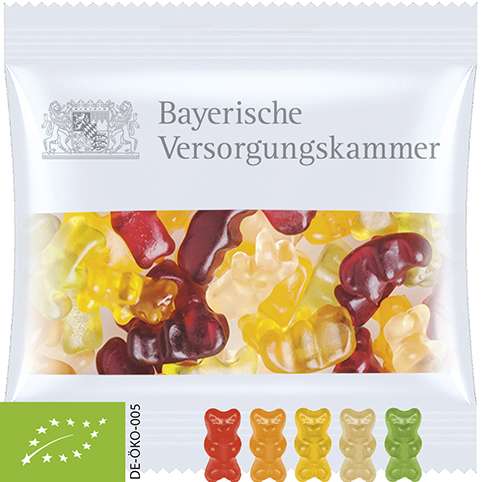 Bio Gummibärchen, ca. 30g, Maxi-Tüte