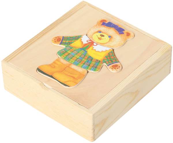 Ankleidepuzzle Berta, 18 Teile