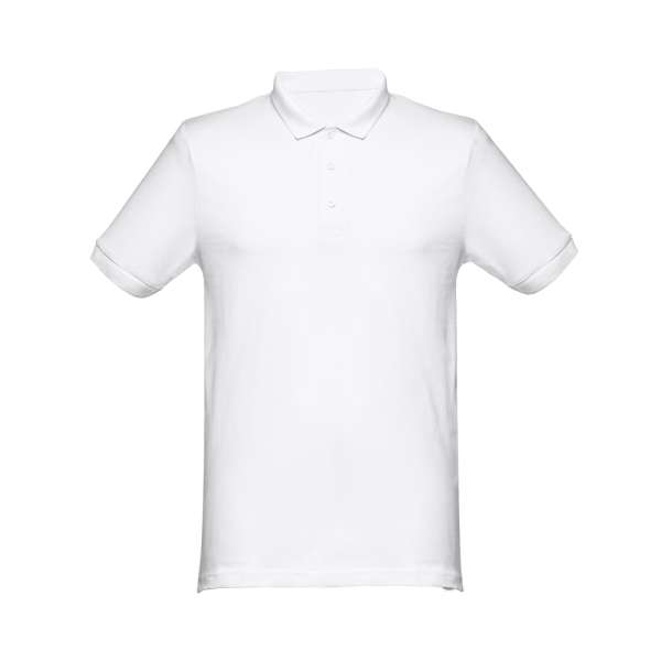 THC MONACO WH Kurzarm-Poloshirt für Herren aus kardierter Baumwolle
