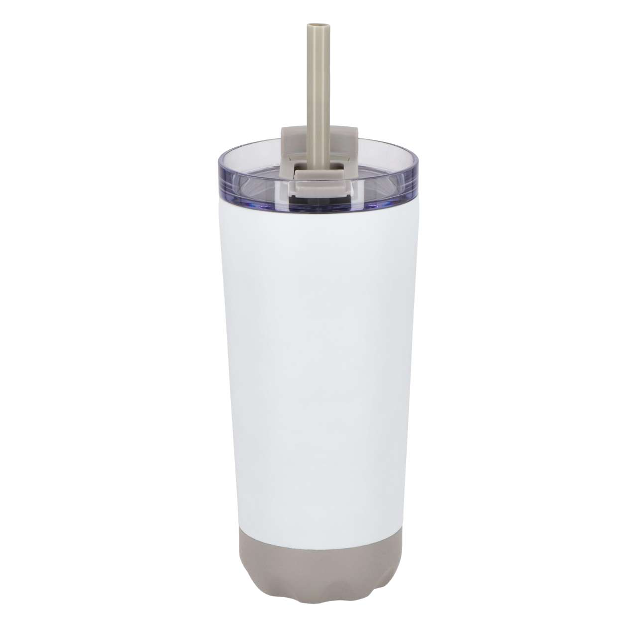 InSideOut doppelwandiger Norden-Trinkbecher aus Edelstahl mit Strohhalm, 600 ml