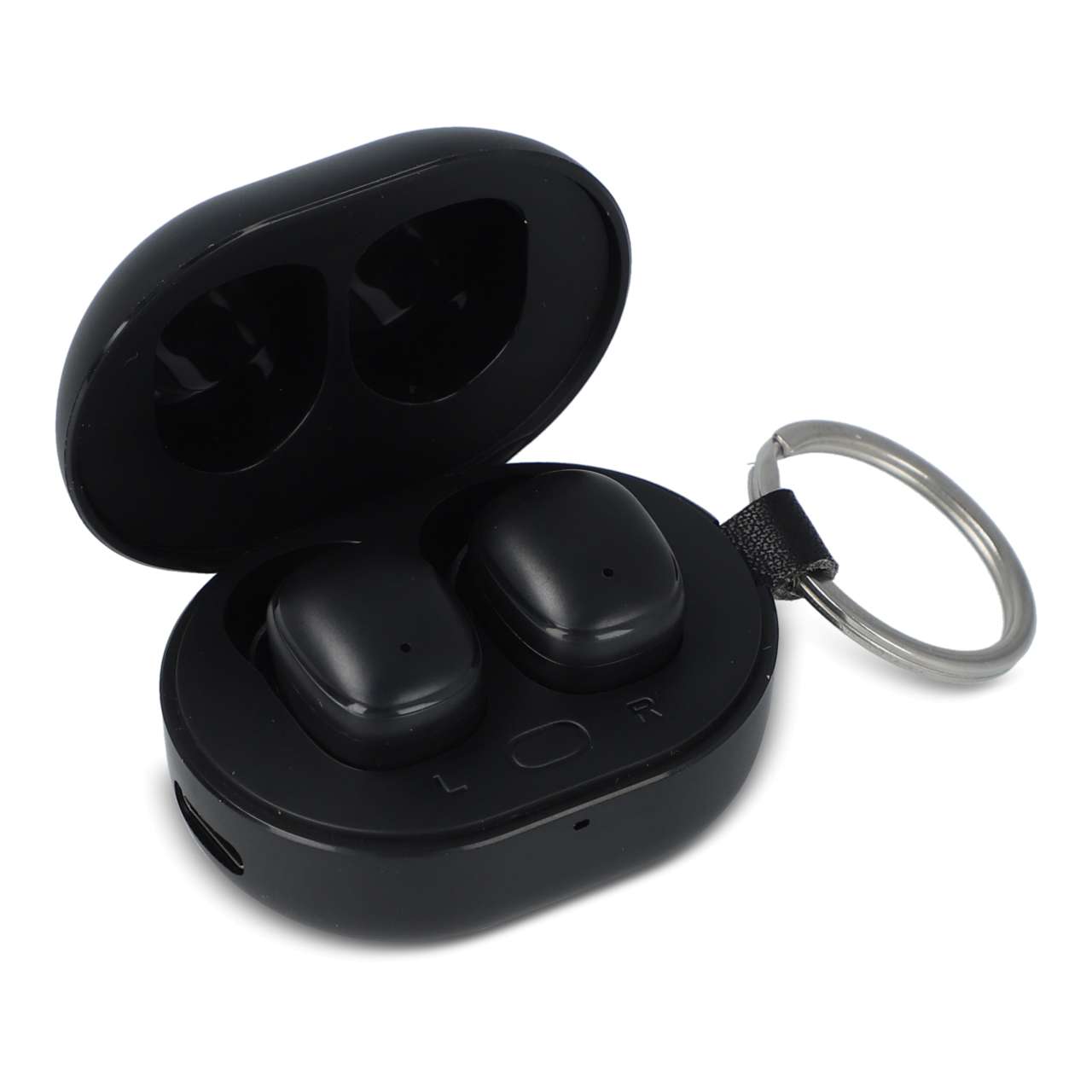 Mini Wireless Earbuds Schlüsselbundgröße