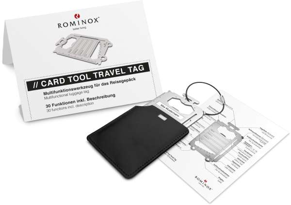 ROMINOX® Card Tool // Travel Tag - 30 Funktionen