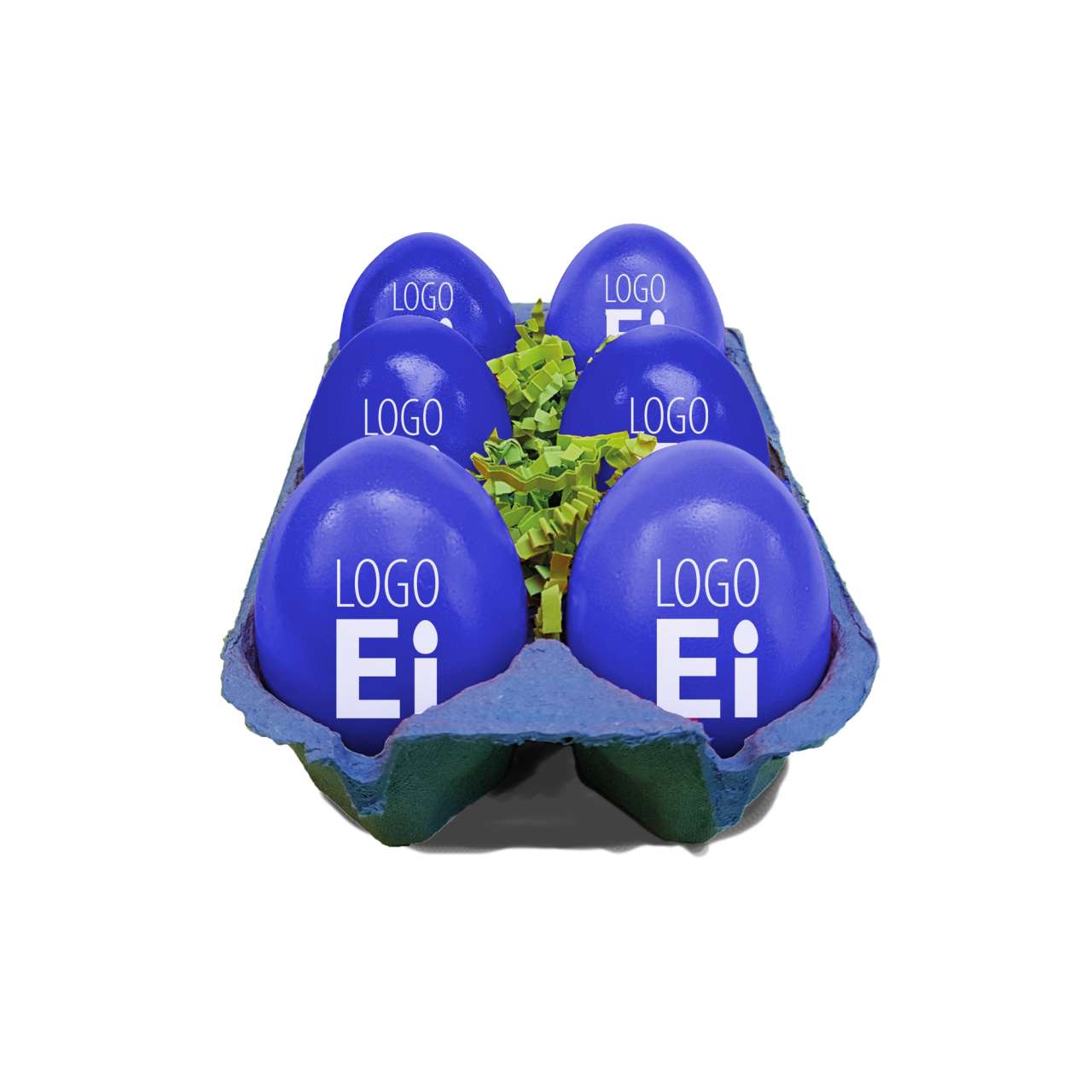 LogoEi 6er-Box blau