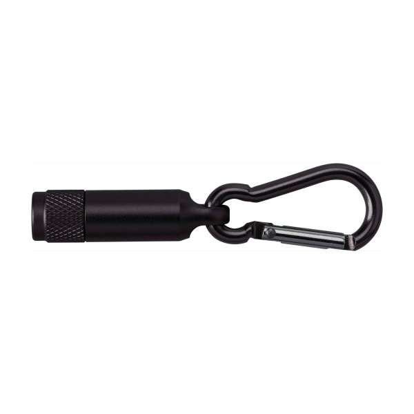 Mini-Taschenlampe aus Aluminium mit Karabiner Tracy