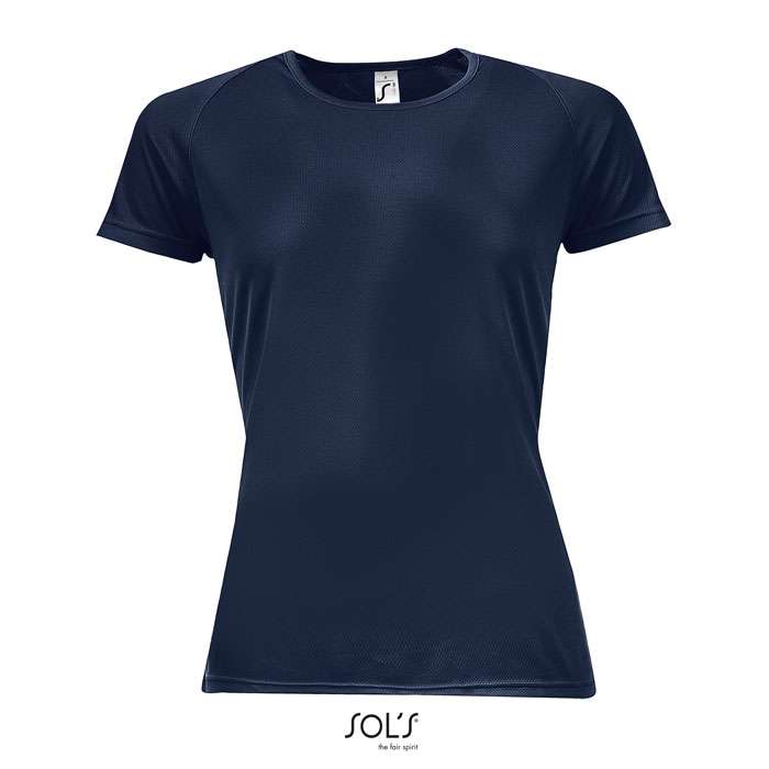 SPORTY DAMENT-SHIRT 140g SPORTY WOMEN