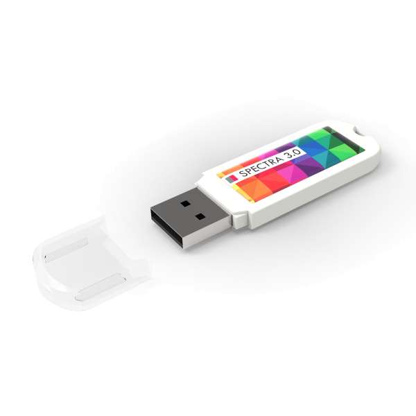 USB Stick Spectra 3.0 Delta White, Premium