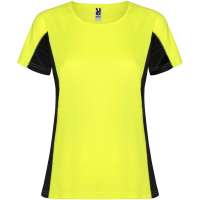 Fluor Yellow, schwarz