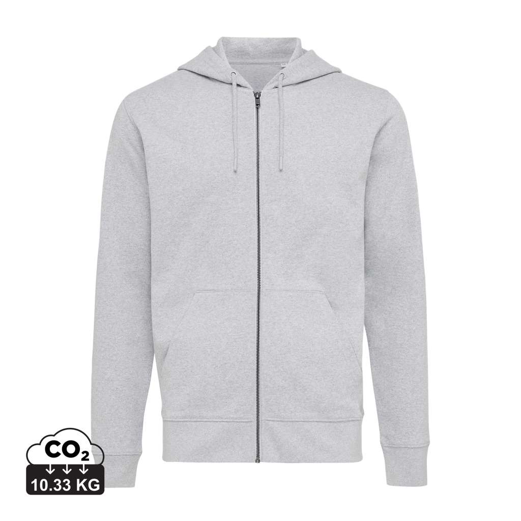 IQONIQ Abisko Zip-Kapuzenpullover aus recycelter Baumwolle