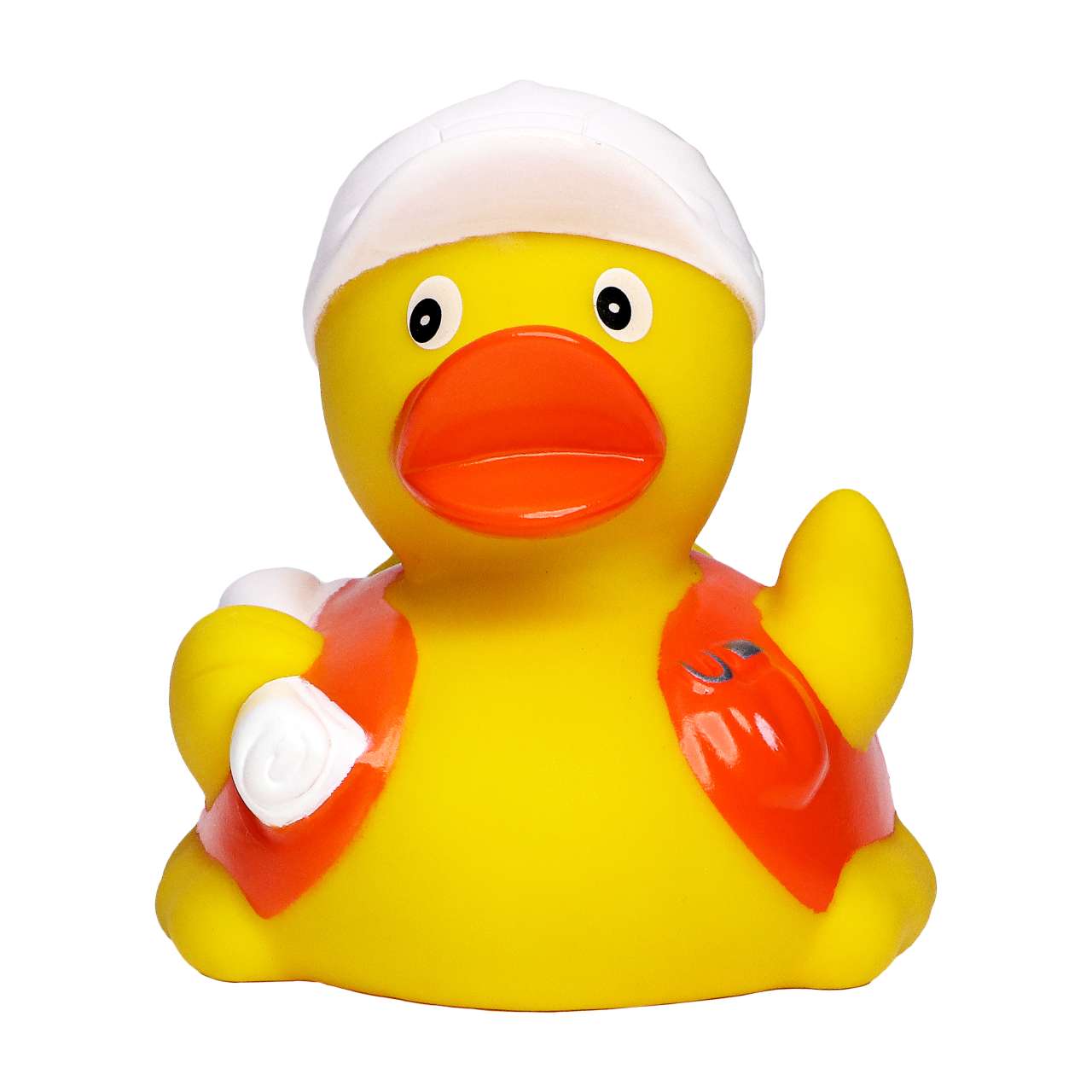 Quietsche-Ente Bauarbeiter