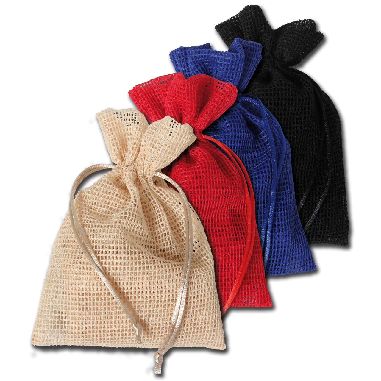Netz-Säckchen 13 x 18cm, sortiert