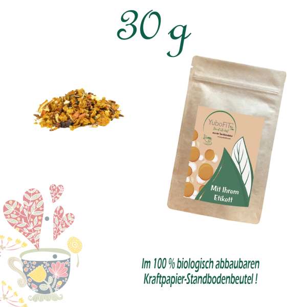 YuboFiT® Früchtetee Sanddorn-Limette