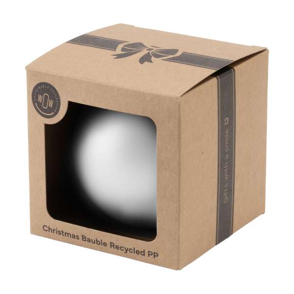Weihnachtskugel Ø7cm Recycled PP Box - Made in Europe