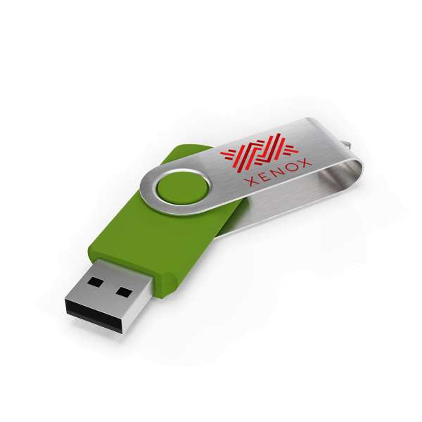 USB Stick Twister Lime Green