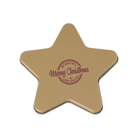 Dose Stern Standardfüllung mit DutchDex Dextrose-Minzbonbons . Optional können Sie die Flasche mit v