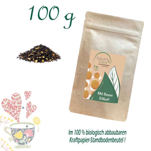 YuboFiT® Schwarzer Tee KÜRBIS-CHAI