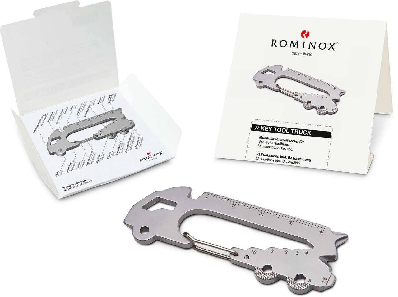 ROMINOX® Key Tool // Truck - 22 features (LKW)