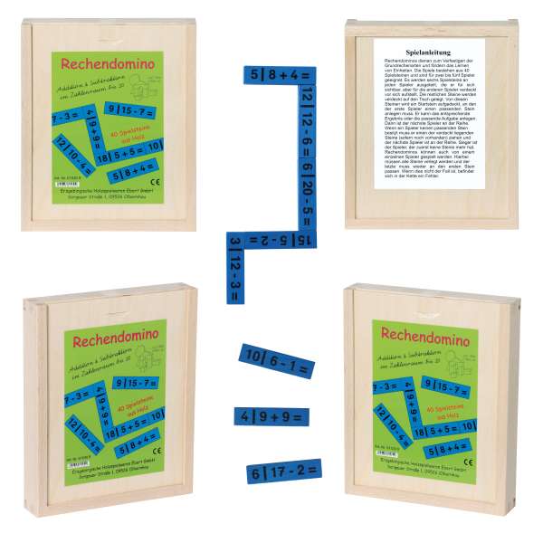 Rechendomino bis 20