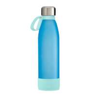 Flasche cyan, Ring mint, Hülle mint