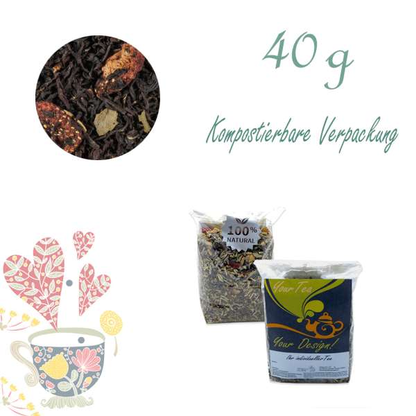 YuboFiT® Erdbeer-Sahne Tee