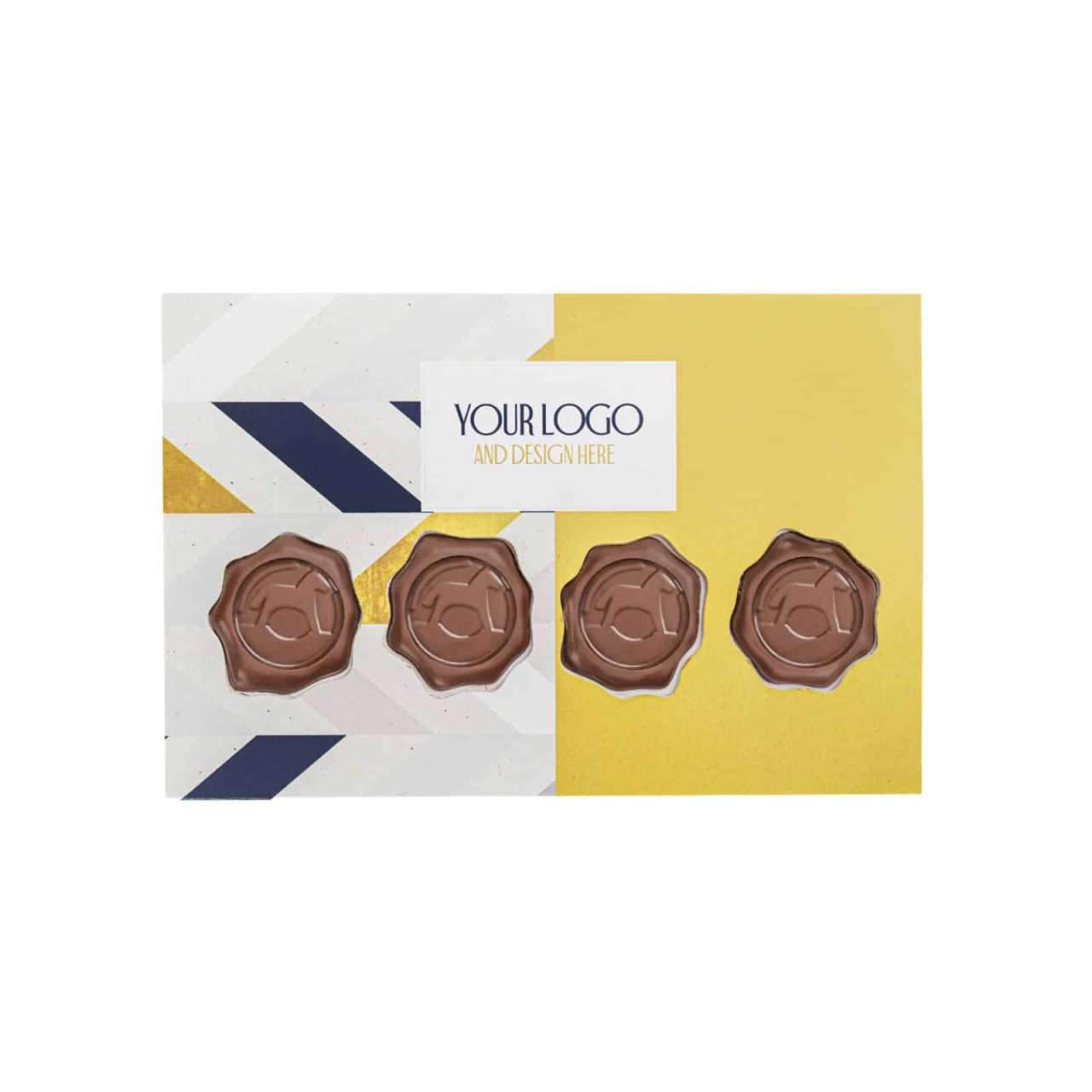 VERSANDHANDEL PRALINEN MIT LOGO HERZ