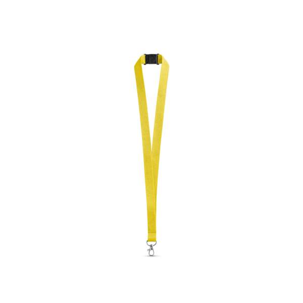 LEEDS Lanyard aus Polyester mit Sicherheitsverschluss