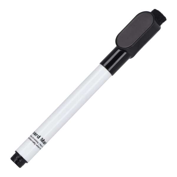 Whiteboard-Marker mit Magnet und Wischer