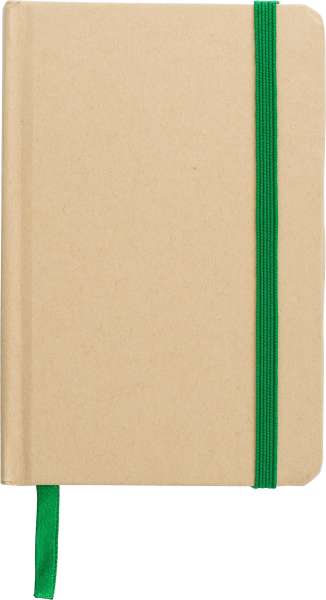 Notizbuch aus recyceltem Papier (A6) John
