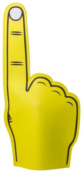 Schaumstoff-Hand Fanly