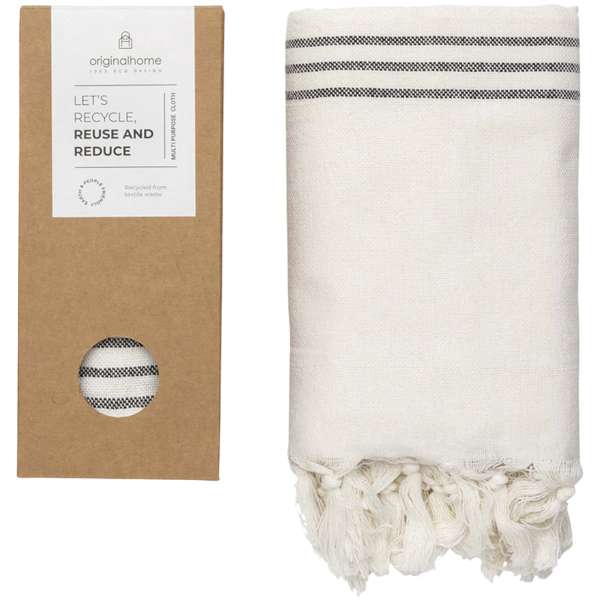 Originalhome Tuch 85 × 175 cm aus recyceltem Material