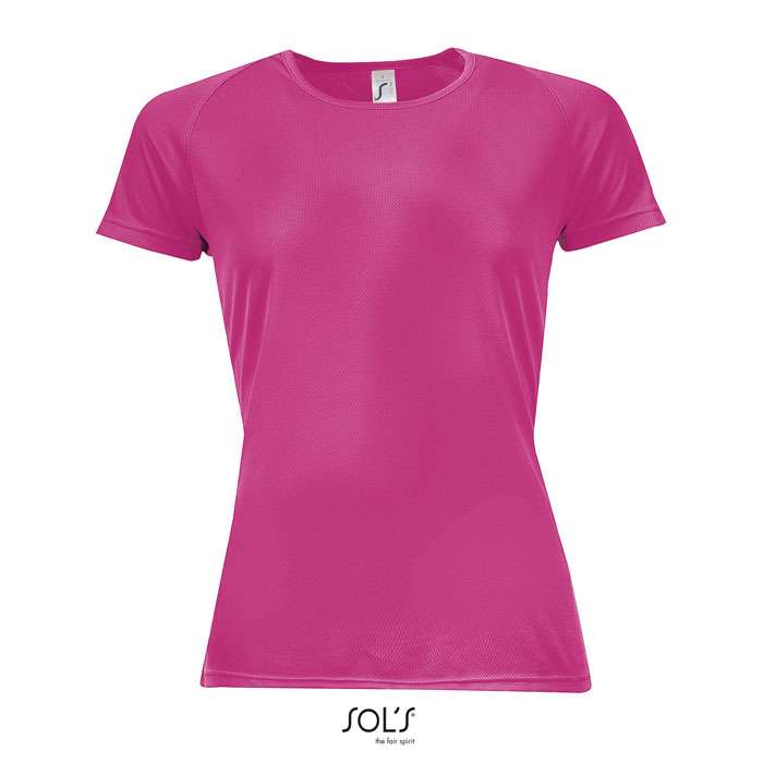 SPORTY DAMENT-SHIRT 140g SPORTY WOMEN