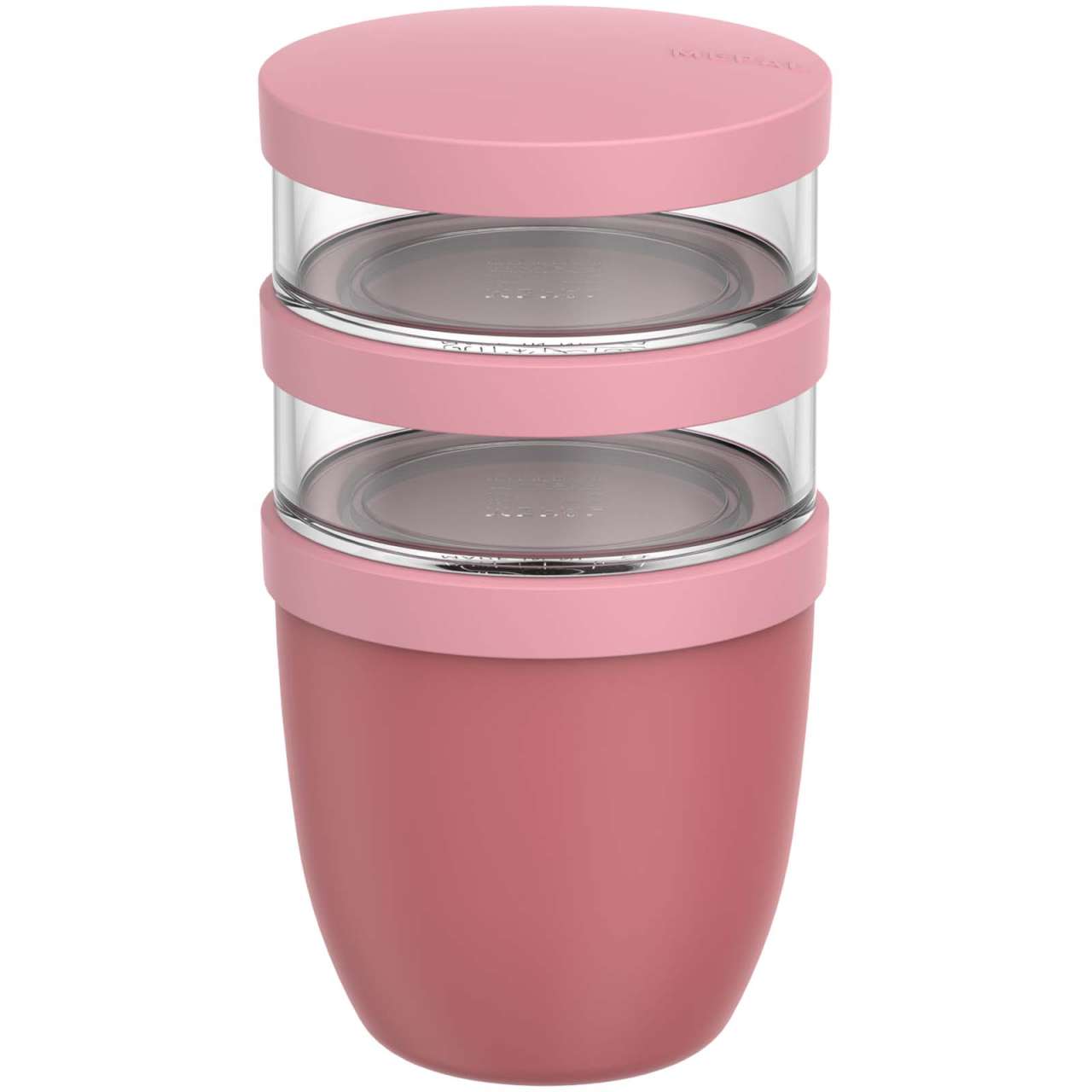 Mepal Ellipse Dreiteiliger, 500 ml + 2 x 200 ml isolierter Lunchpot
