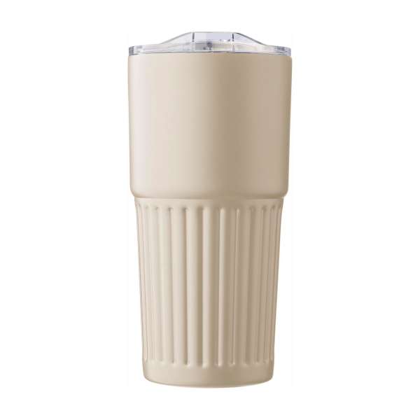 Recycelter doppelwandiger Trinkbecher aus Edelstahl (500 ml) Kael