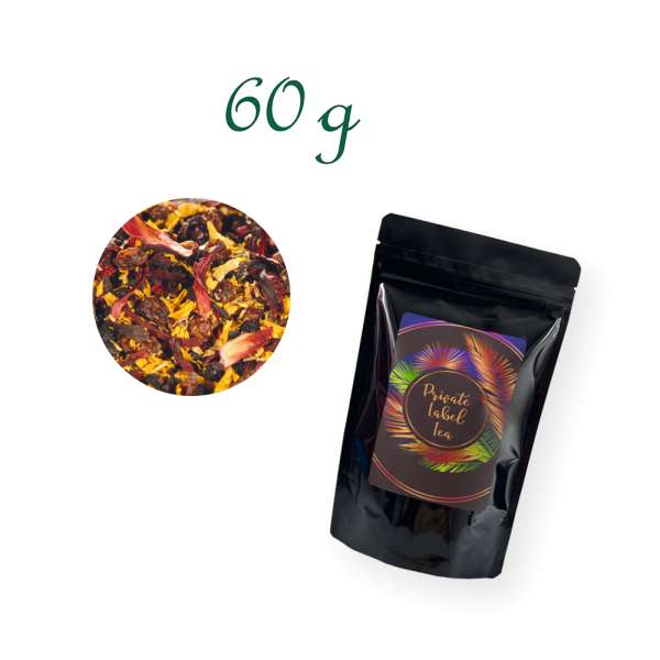 YuboFiT® Früchtetee Sanddorn-Holunderbeere